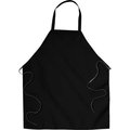 Vf Imagewear Chef Designs 2500BK2731 Standard Bib Apron, Black, 27" x 31" 2500BK2731